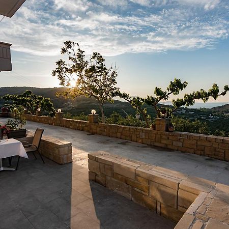 Rikanthos Stone Sea View Apartment Ι Faleliana Bagian luar foto