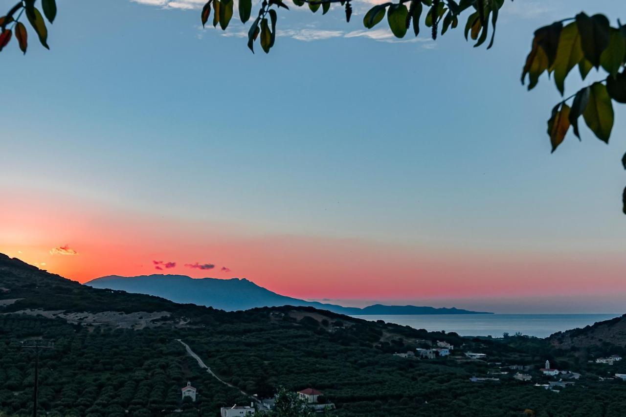 Rikanthos Stone Sea View Apartment Ι Faleliana Bagian luar foto