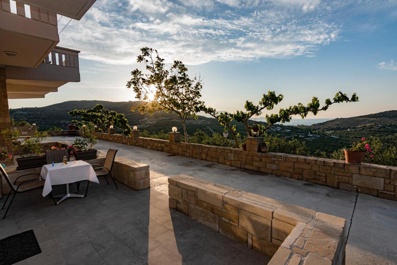Rikanthos Stone Sea View Apartment Ι Faleliana Bagian luar foto