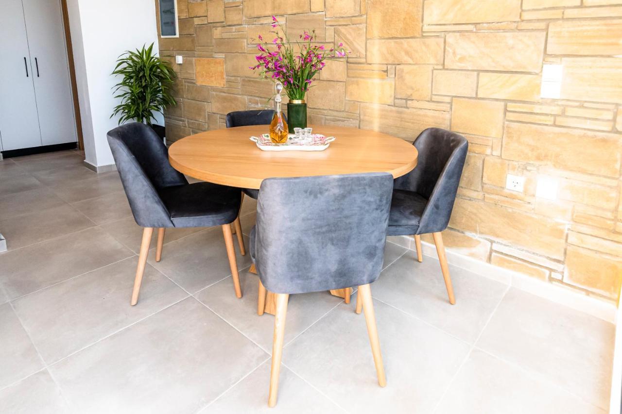 Rikanthos Stone Sea View Apartment Ι Faleliana Bagian luar foto