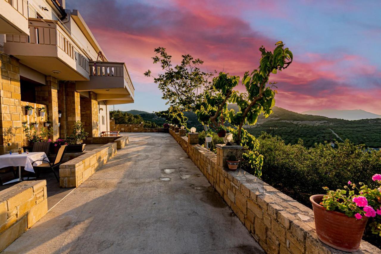 Rikanthos Stone Sea View Apartment Ι Faleliana Bagian luar foto